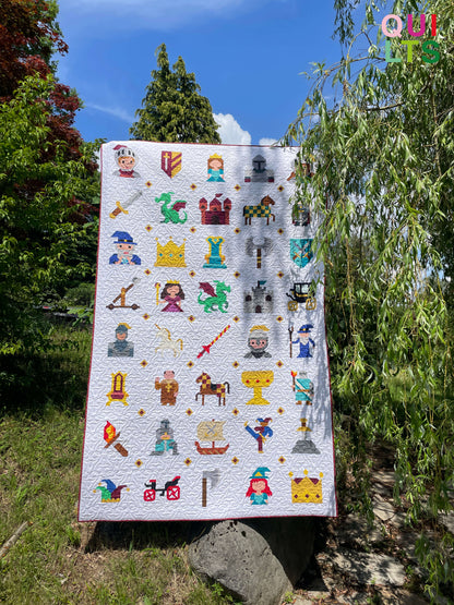Baby Dragon – PDF Quilt Block Pattern