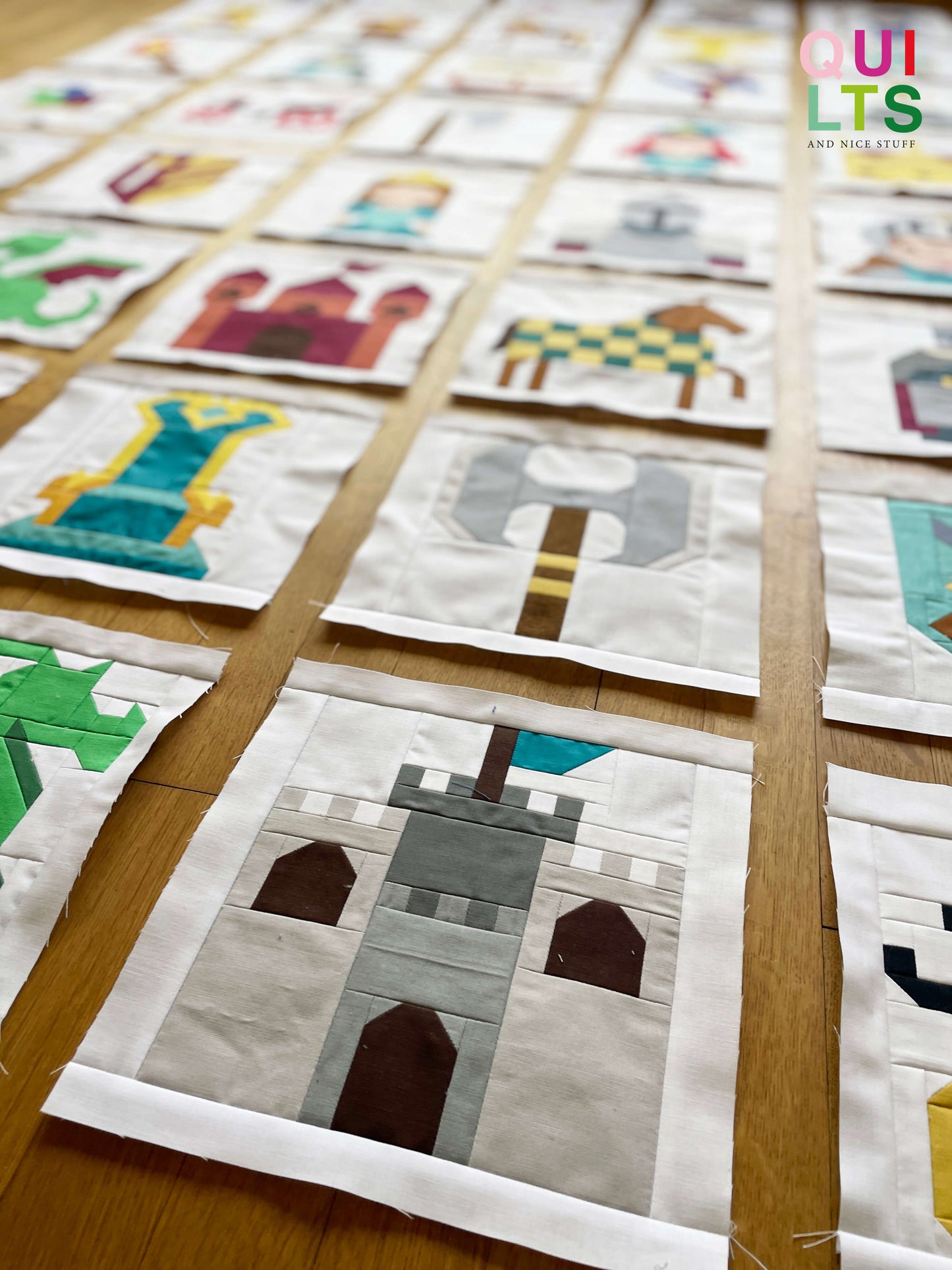 Baby Dragon – PDF Quilt Block Pattern