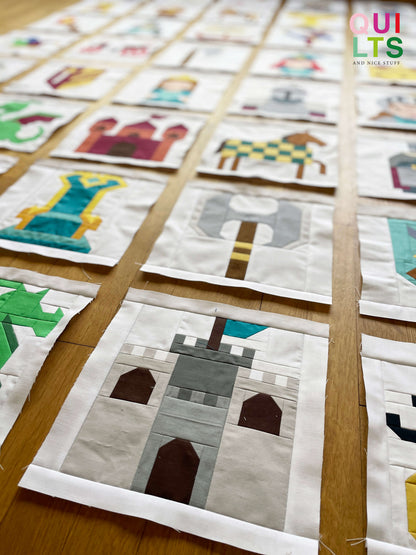 Baby Dragon – PDF Quilt Block Pattern