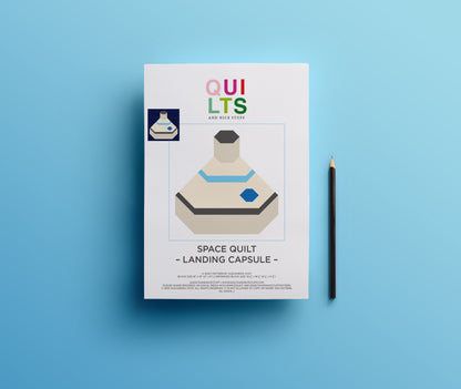 Landing Capsule – PDF Quilt Block Pattern