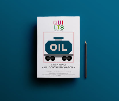 Öltankwaggon – PDF Quilt Block Anleitung