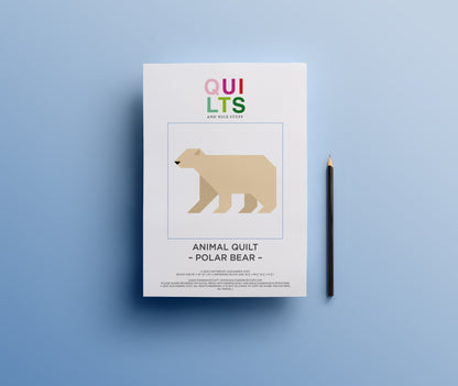 Eisbär – PDF Quilt Block Anleitung