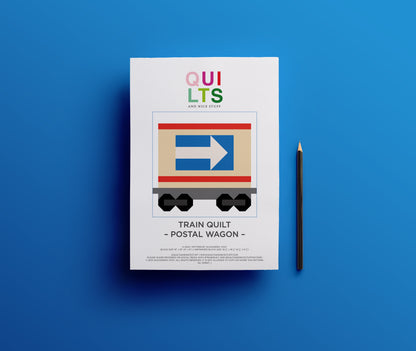 Postwaggon – PDF Quilt Block Anleitung