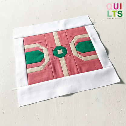 Basketball Court – PDF Quilt Block Anleitung