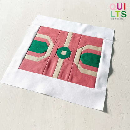 Basketball Court – PDF Quilt Block Anleitung