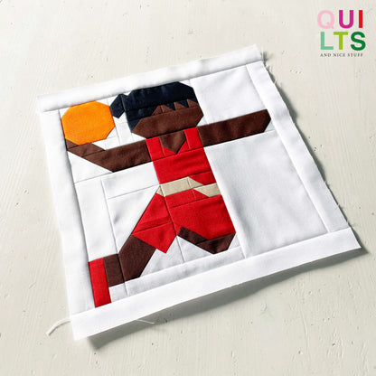 Basketball quilt pattern PDF download
