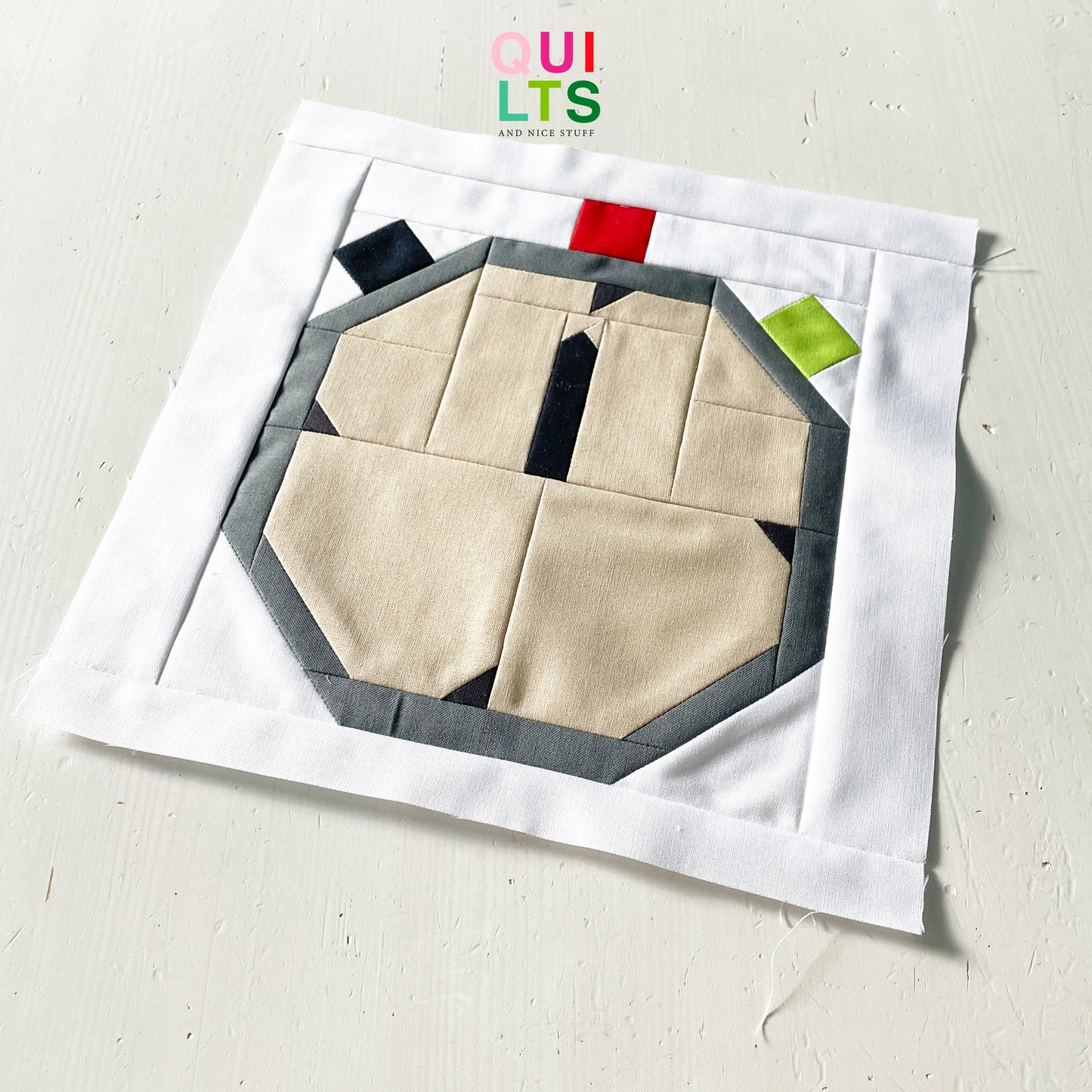 Basketball Stopwatch – PDF Quilt Block Pattern