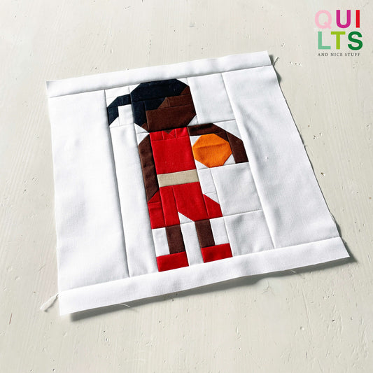 Basketball quilt pattern PDF download