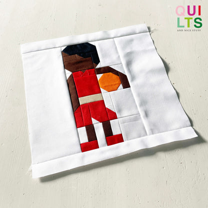 Basketball quilt pattern PDF download