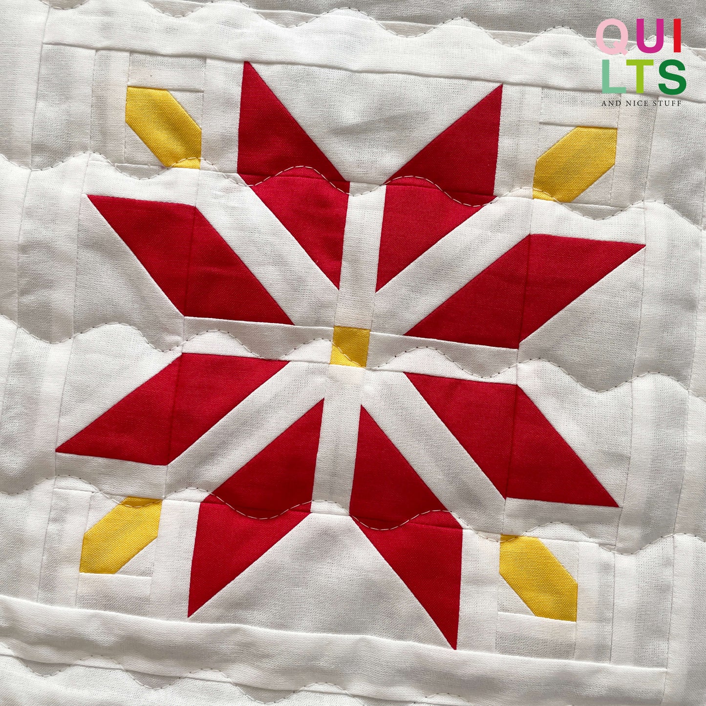Flower 2 – PDF Quilt Block Pattern
