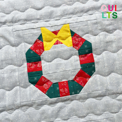 Adventskranz – PDF Quilt Block Anleitung