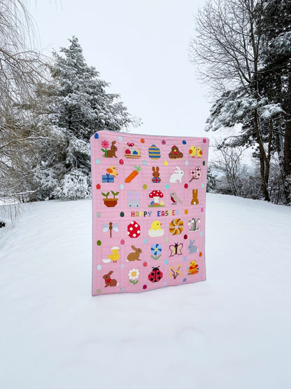 Pflanzensetzlinge – PDF Quilt Block Anleitung