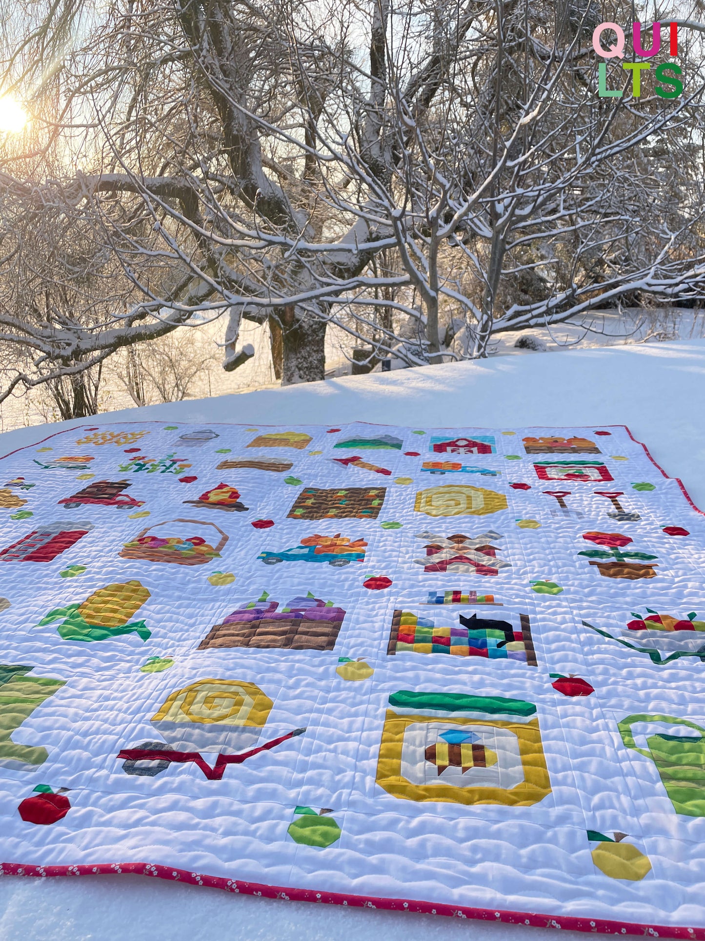 Getreidesack – PDF Quilt Block Anleitung