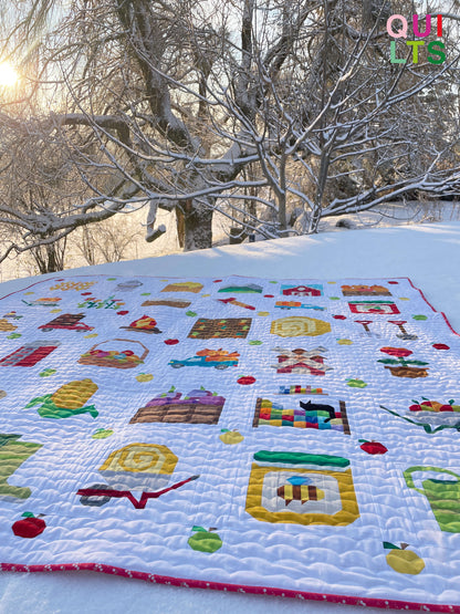 Getreidesack – PDF Quilt Block Anleitung