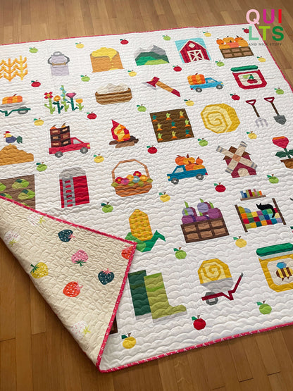 PDF Anleitungspaket – 37+1 Farmland Blöcke – Farmland Quilt