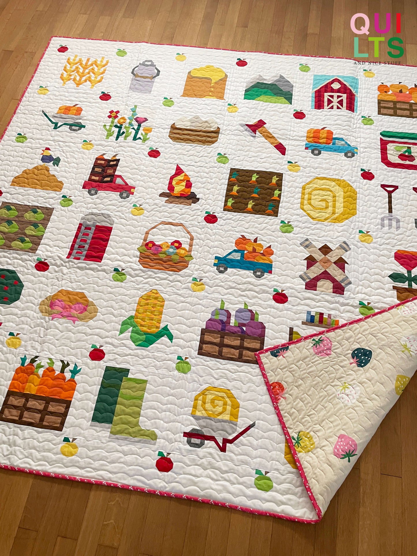 Getreidesack – PDF Quilt Block Anleitung