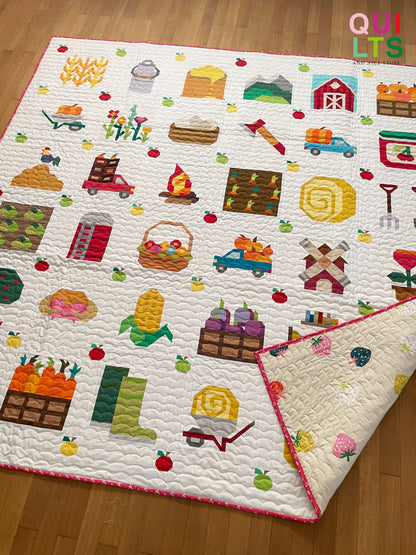 Getreidesack – PDF Quilt Block Anleitung