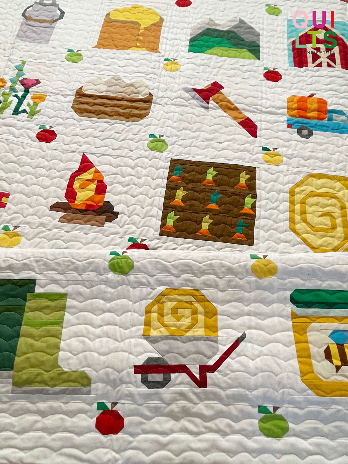 PDF Anleitungspaket – 37+1 Farmland Blöcke – Farmland Quilt