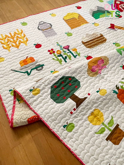 Getreidesack – PDF Quilt Block Anleitung