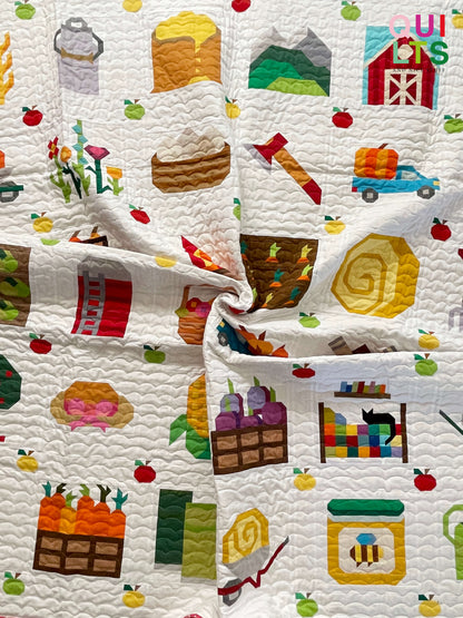 Getreidesack – PDF Quilt Block Anleitung