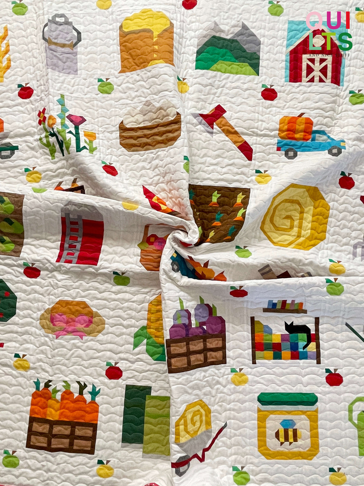 PDF Anleitungspaket – 37+1 Farmland Blöcke – Farmland Quilt