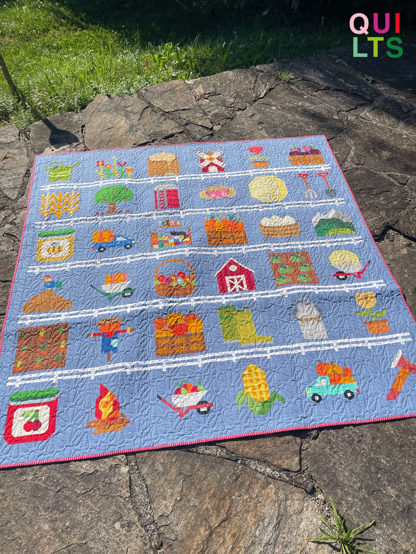 Getreidesack – PDF Quilt Block Anleitung