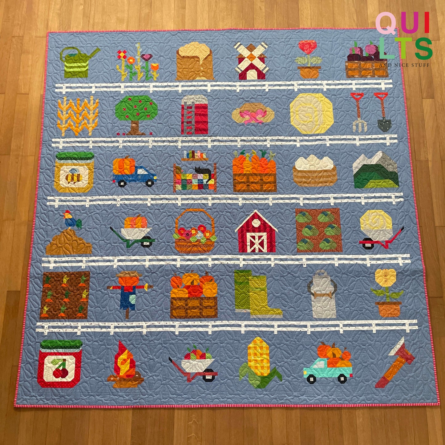 Getreidesack – PDF Quilt Block Anleitung