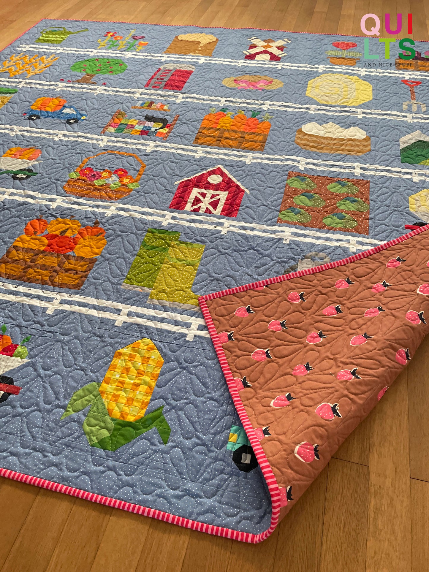 Getreidesack – PDF Quilt Block Anleitung