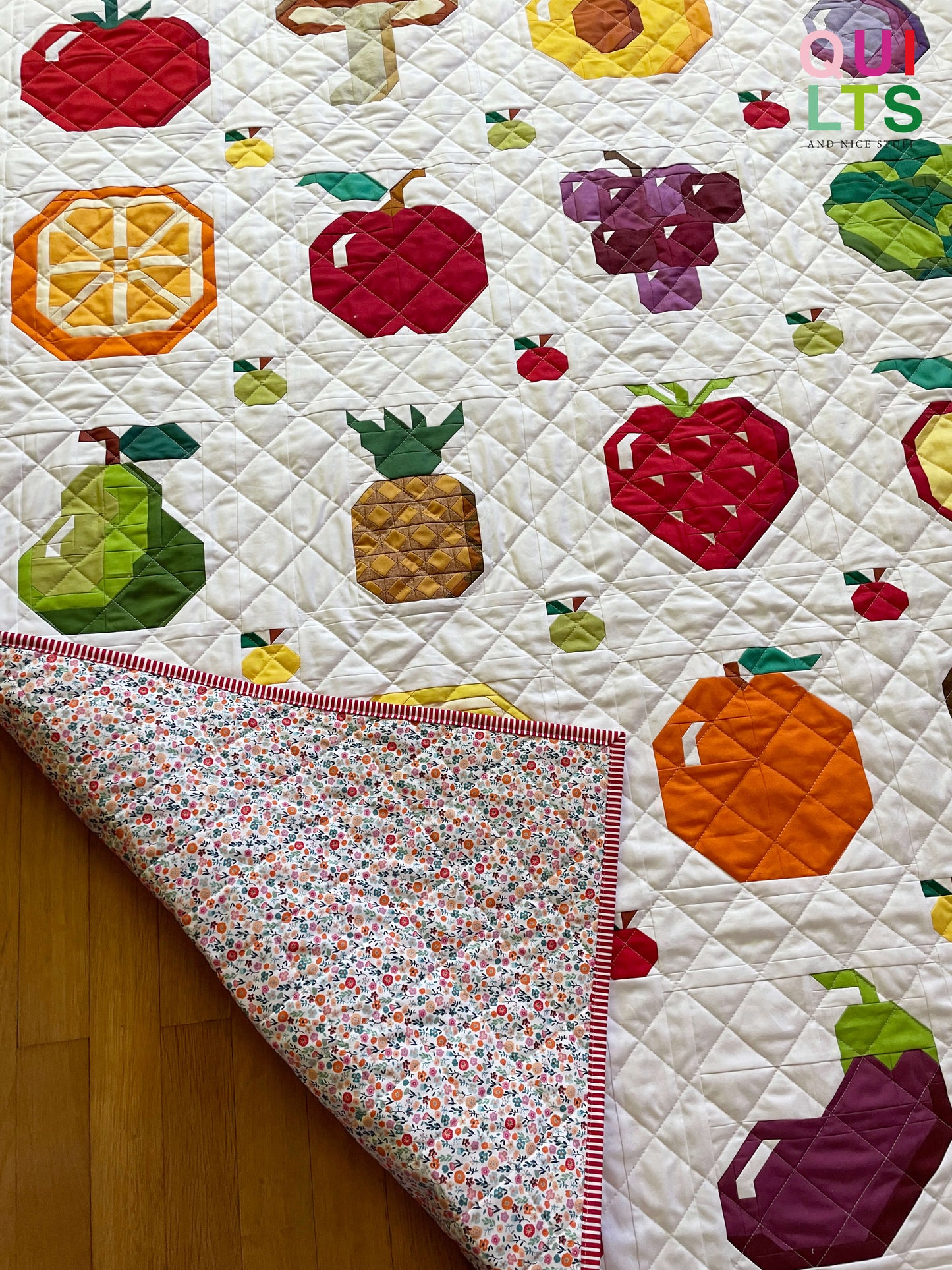 Melone – PDF Quilt Block Anleitung
