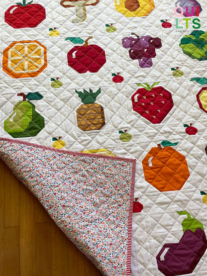 Melone – PDF Quilt Block Anleitung