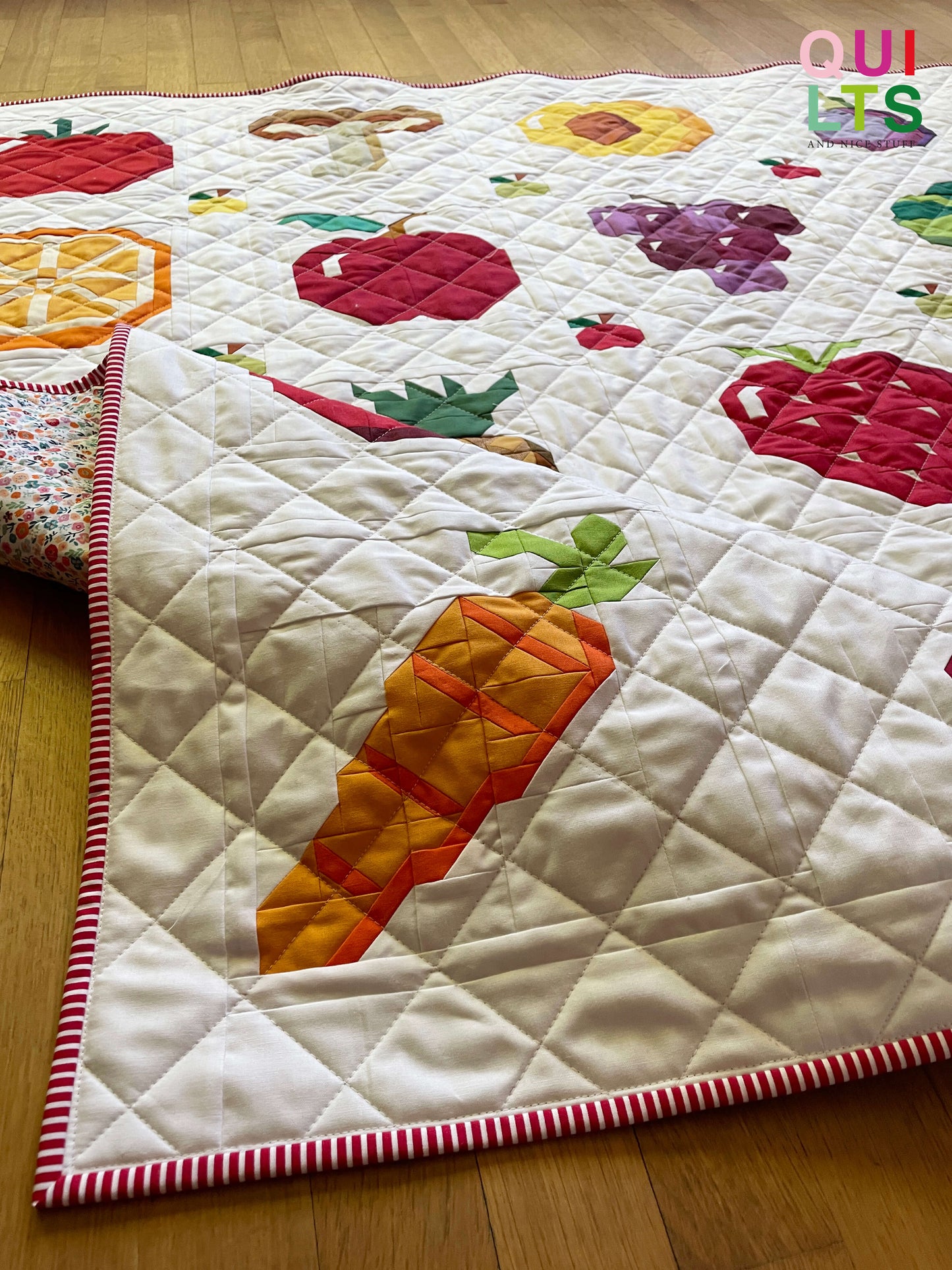 Melone – PDF Quilt Block Anleitung