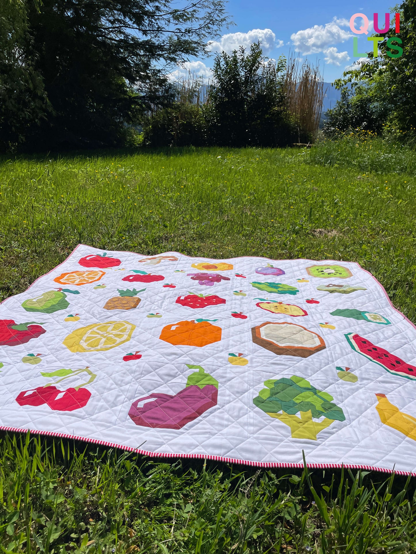 Melone – PDF Quilt Block Anleitung