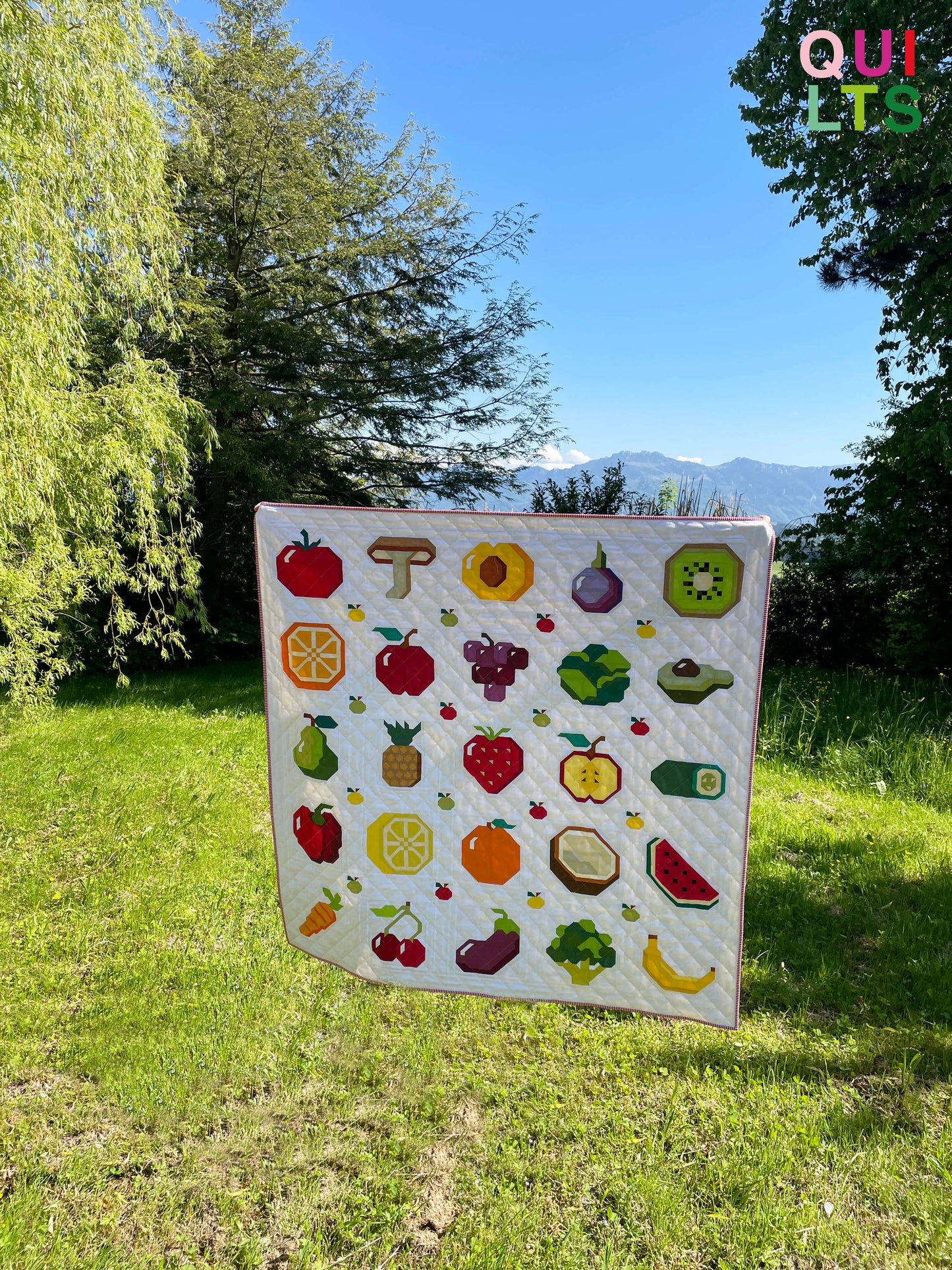 Melone – PDF Quilt Block Anleitung