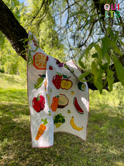 Melone – PDF Quilt Block Anleitung