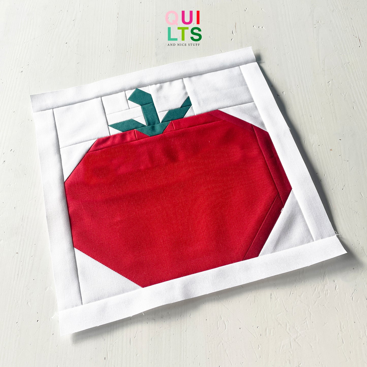 Tomate – PDF Quilt Block Anleitung