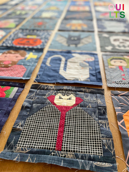 Dracula 2 – PDF Quilt Block Anleitung