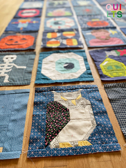 Dark Owl – PDF Quilt Block Pattern
