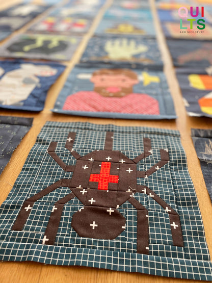 Spider – PDF Quilt Block Pattern