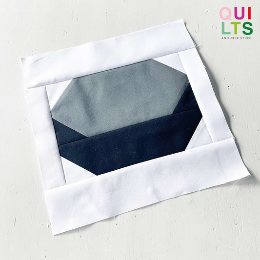 Eishockey Puck – PDF Quilt Block Anleitung