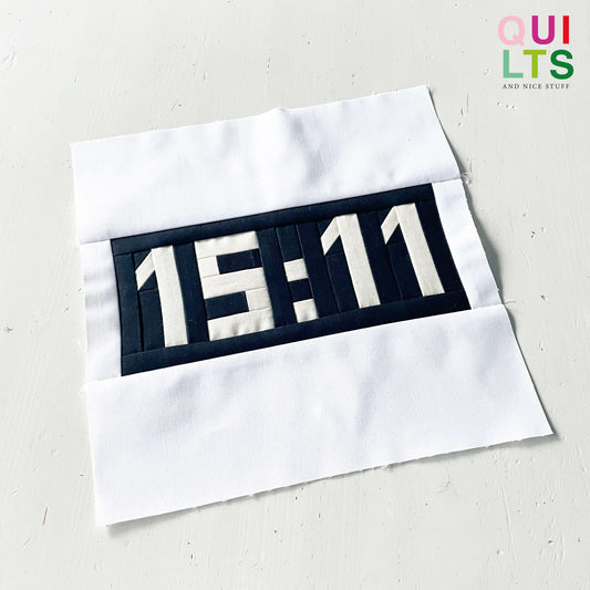 Eishockey Countdown – PDF Quilt Block Anleitung