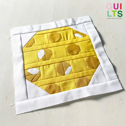 Pickleball – PDF Quilt Block Anleitung