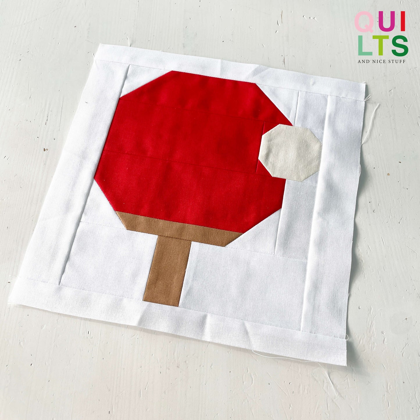 Table Tennis – PDF Quilt Block Pattern