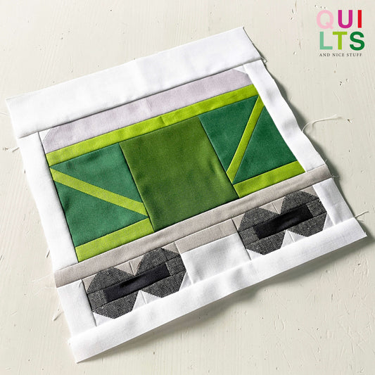 Viehwaggon – PDF Quilt Block Anleitung