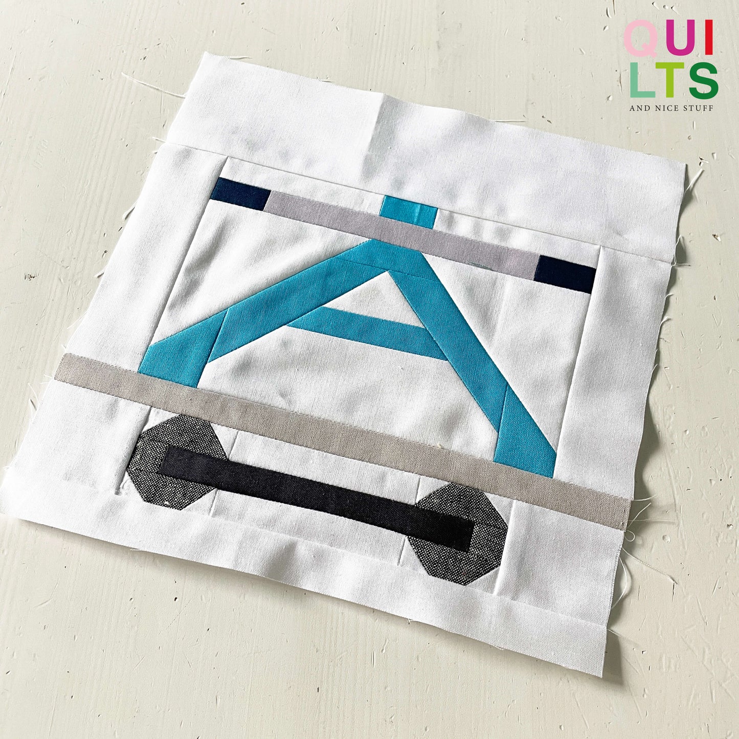 Draisine – PDF Quilt Block Anleitung