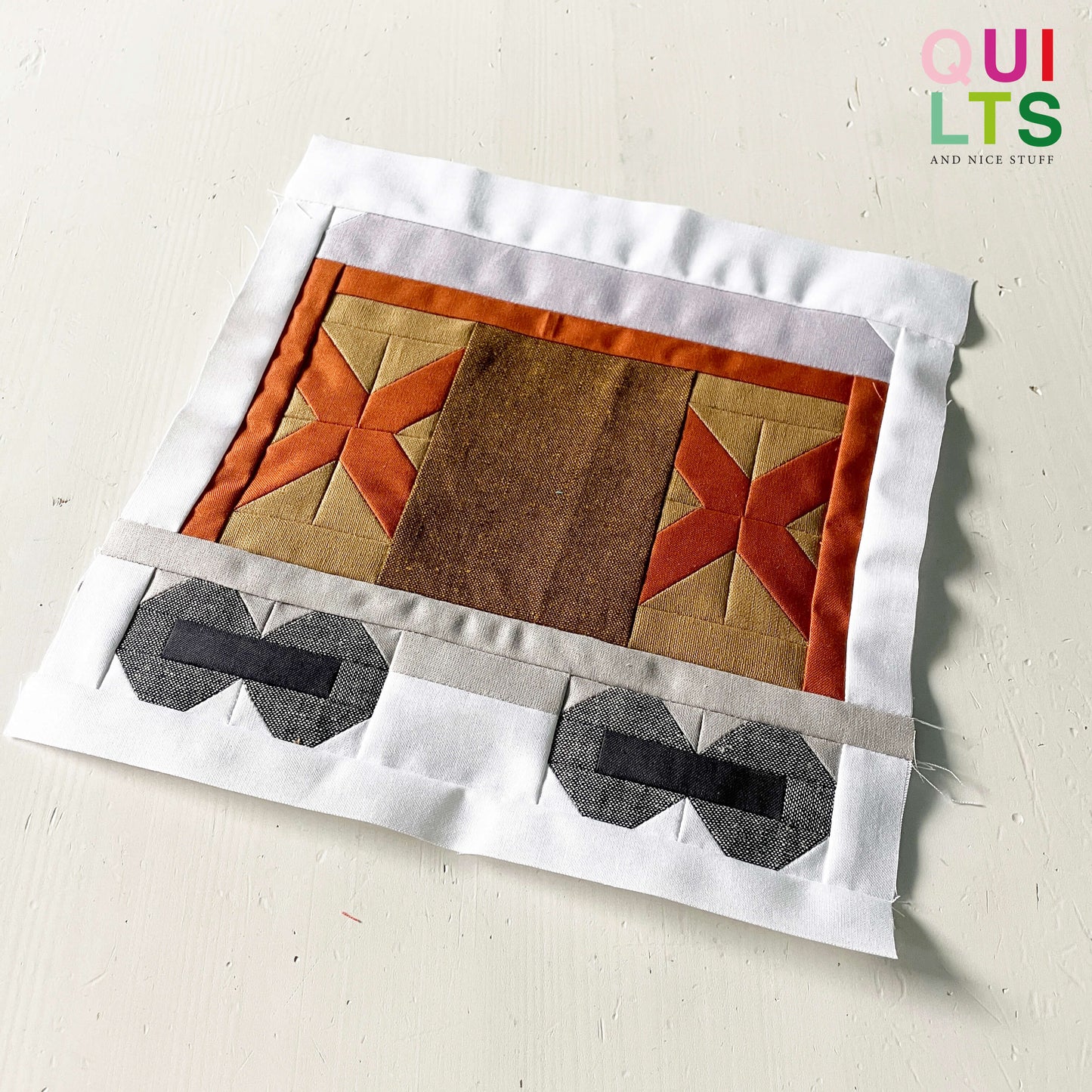 Güterwaggon – PDF Quilt Block Anleitung