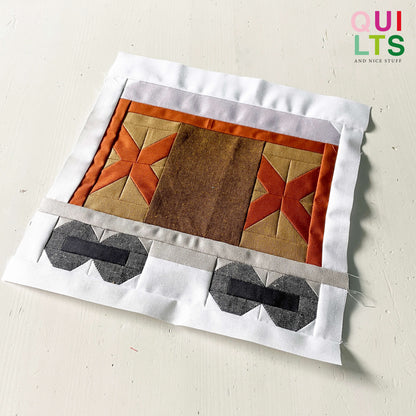 Güterwaggon – PDF Quilt Block Anleitung
