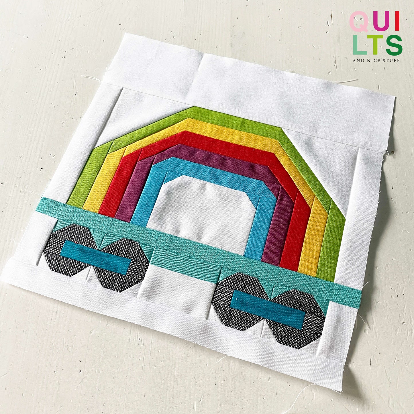 Spielzeug-Waggon 2 – PDF Quilt Block Anleitung