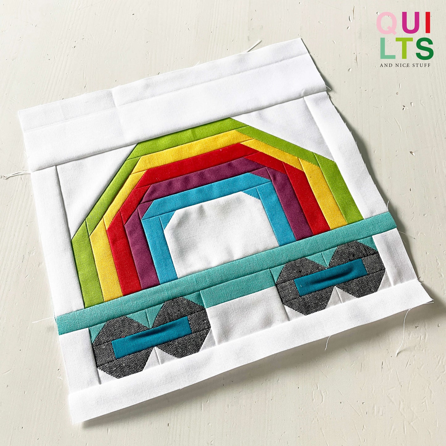 Spielzeug-Waggon 2 – PDF Quilt Block Anleitung