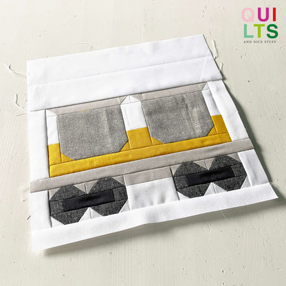 Kippwaggon – PDF Quilt Block Anleitung