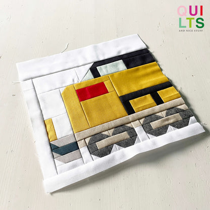 US-Diesellok – PDF Quilt Block Anleitung